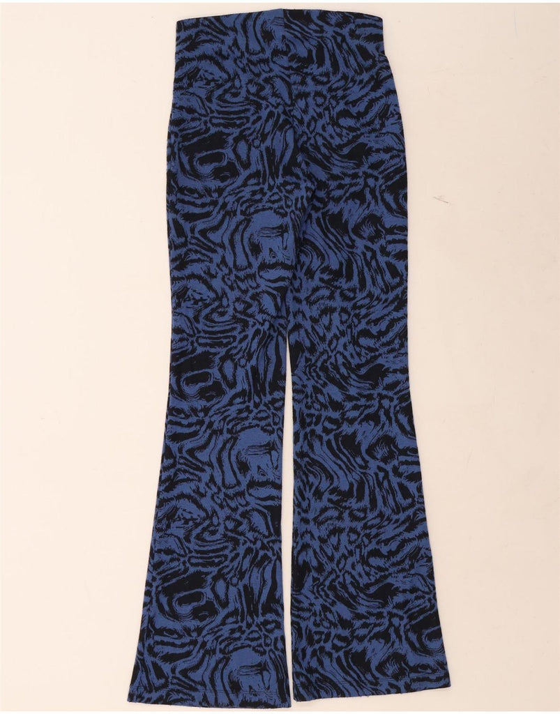 URBAN OUTFITTERS Womens Casual Trousers Small W28 L34 Blue Animal Print Vintage Urban Outfitters and Second-Hand Urban Outfitters from Messina Hembry 