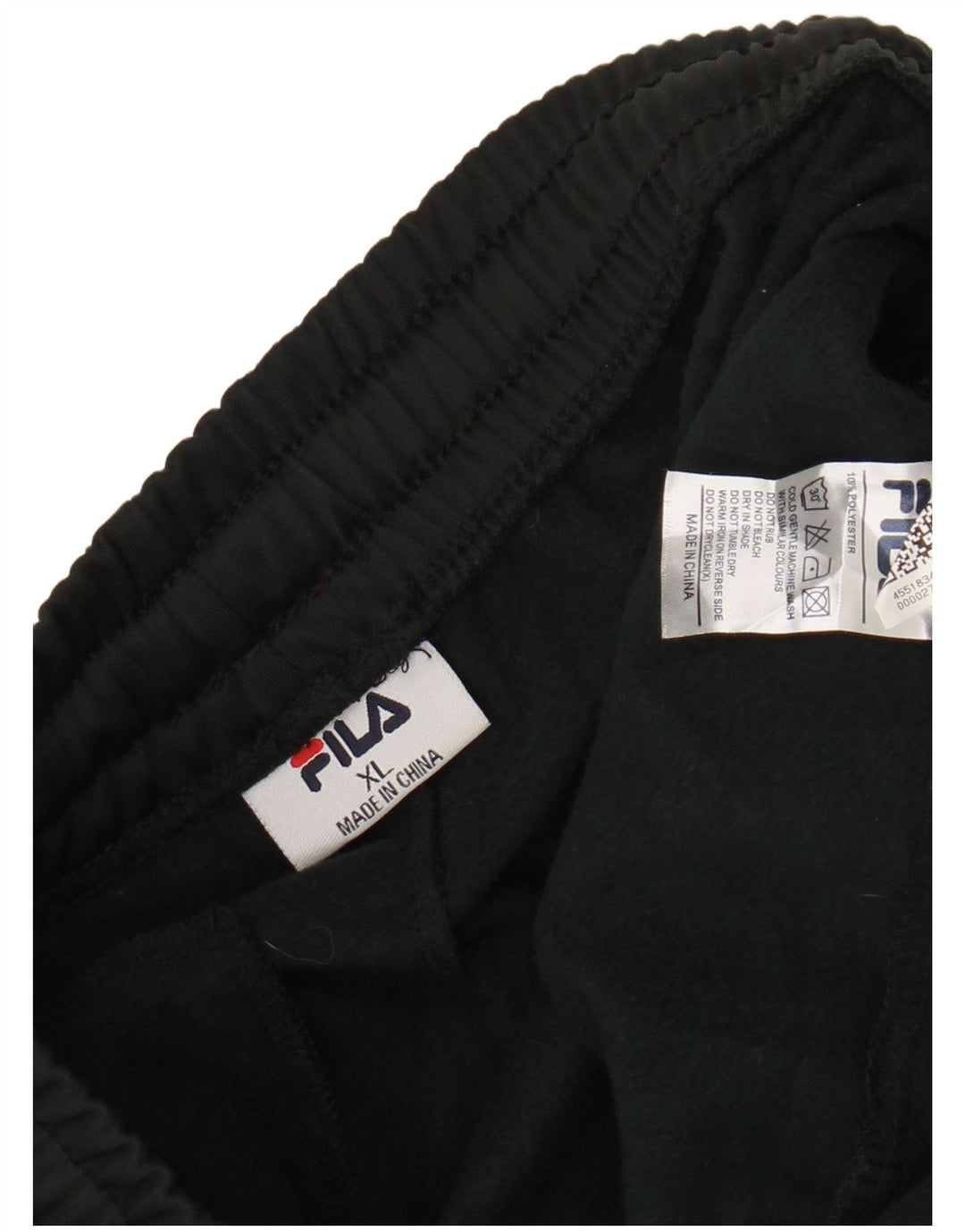 Fila Mens Tracksuit Trousers XL  Black Polyester