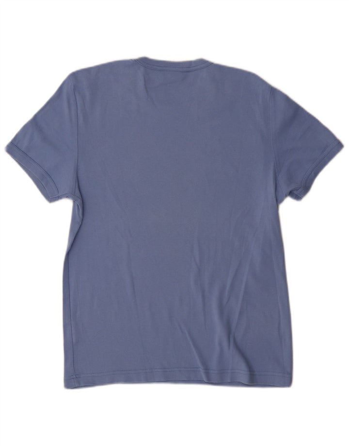 Lee Womens T-Shirt Top Large Blue Cotton
