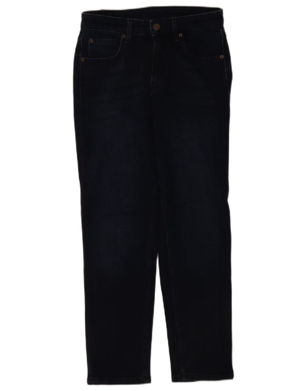 Massimo Dutti Womens Slim Jeans EU 36 XS W26 L26 Navy Blue Cotton