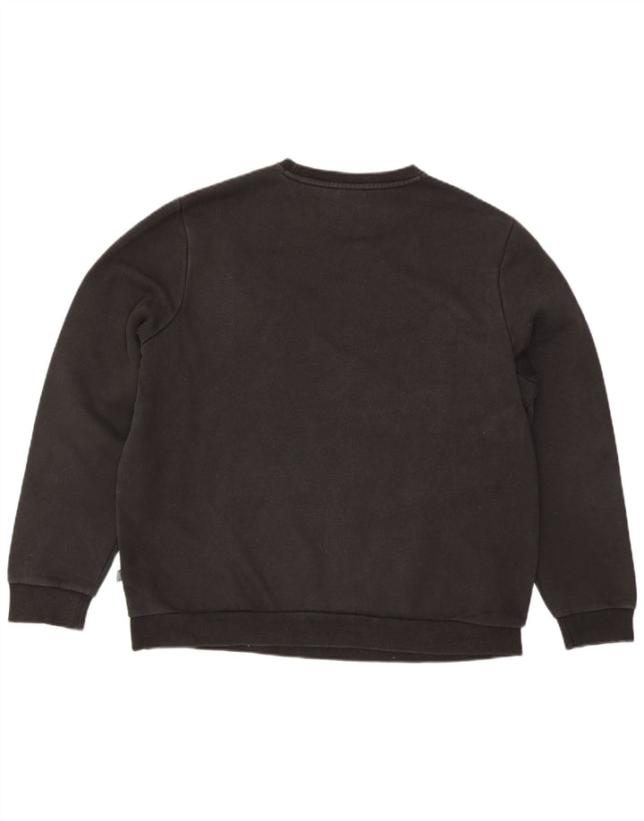 Puma Mens Sweatshirt Jumper XL Black Cotton