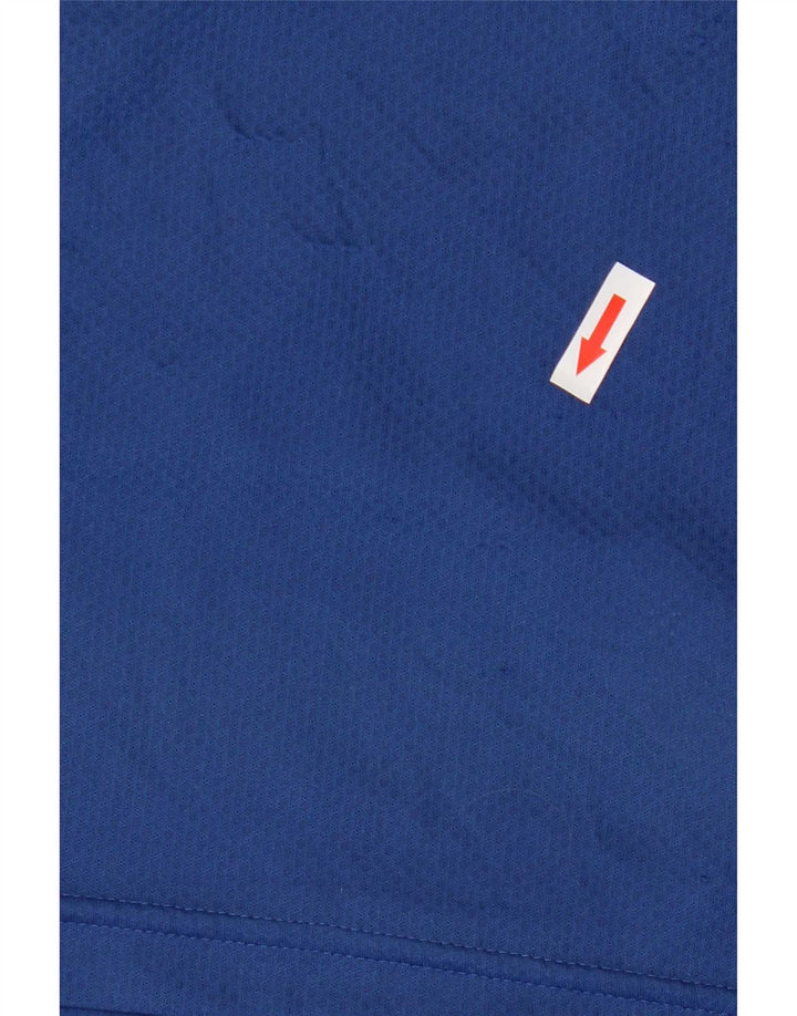 Adidas Mens Climacool Vest Top Medium Blue Colourblock Polyester