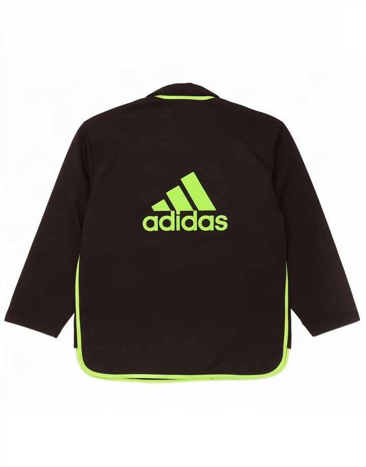 Adidas Mens Graphic Tracksuit Top Jacket Medium Black