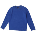 Zara Mens Top Long Sleeve Medium Blue Cotton