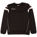 Kappa Mens Graphic Sweatshirt Jumper Medium Black Colourblock Polyester