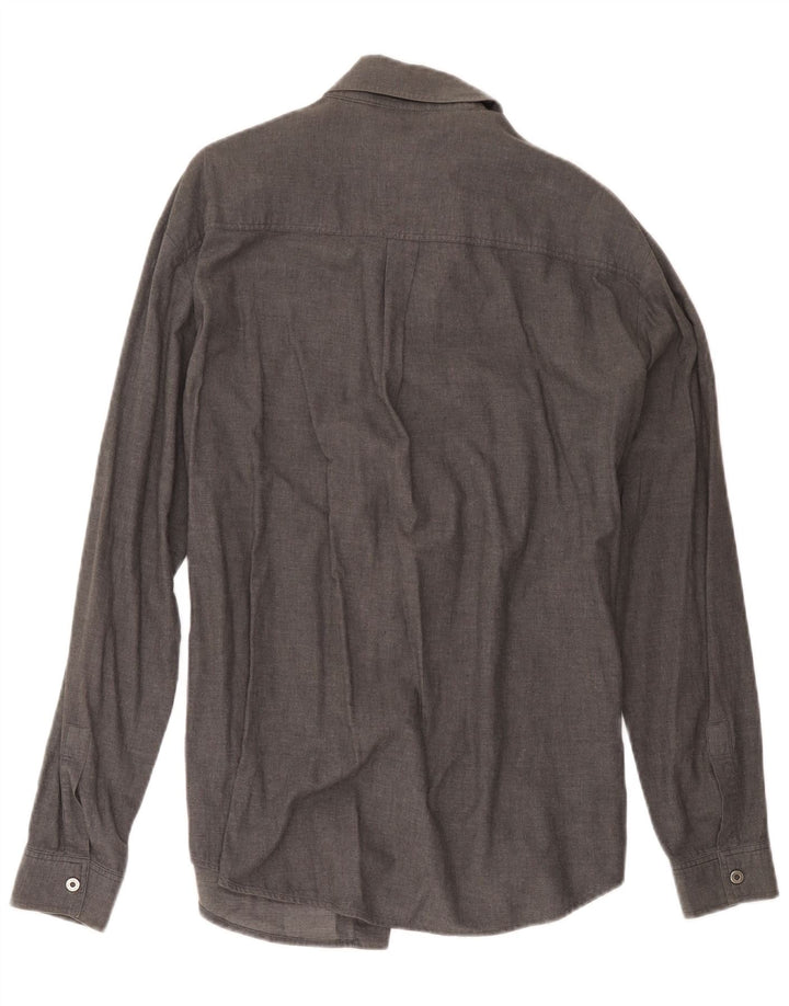 Versace Mens Shirt Medium Grey