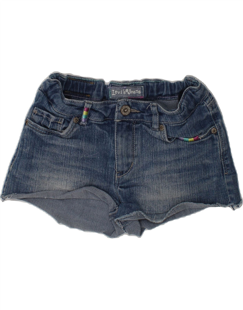 LEVI'S Girls Denim Shorts 9-10 Years W24  Blue Ramie | Vintage Levi's | Thrift | Second-Hand Levi's | Used Clothing | Messina Hembry 