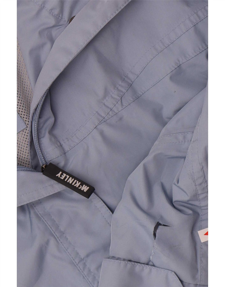 MC Kinley Womens Rain Jacket UK 16 Large Blue Polyester