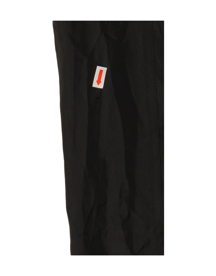 NIKE Boys Tracksuit Trousers Joggers 10-11 Years Medium Black Polyester