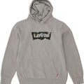 LEVI'S Boys Graphic Hoodie Jumper 13-14 Years Grey Vintage Levi's and Second-Hand Levi's from Messina Hembry 