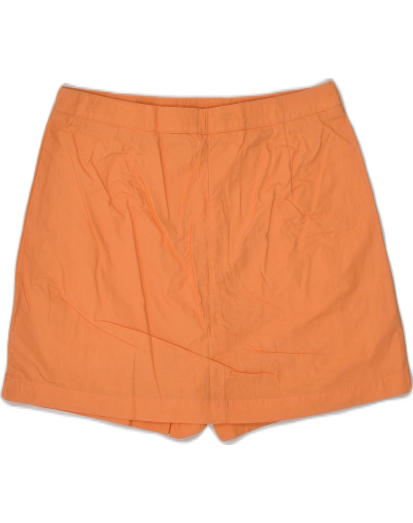 DOCKERS Womens Favorite Fit Skort US 8 Medium W30 Orange Cotton | Vintage Dockers | Thrift | Second-Hand Dockers | Used Clothing | Messina Hembry 