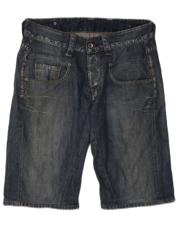 G-STAR Mens Denim Shorts W31 Medium Blue Cotton