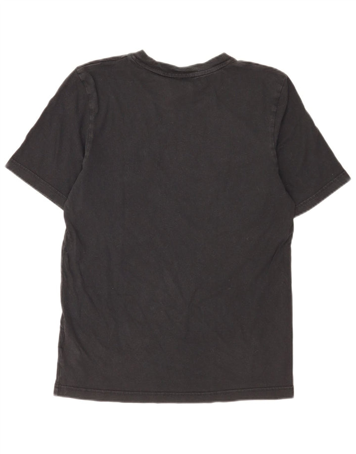 Adidas Mens Graphic T-Shirt Top Small Black Cotton
