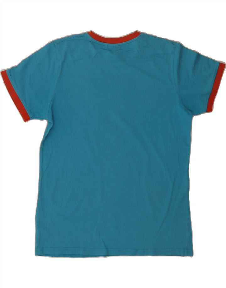 ELLESSE Boys Graphic T-Shirt Top 13-14 Years Blue Cotton Vintage Ellesse and Second-Hand Ellesse from Messina Hembry 