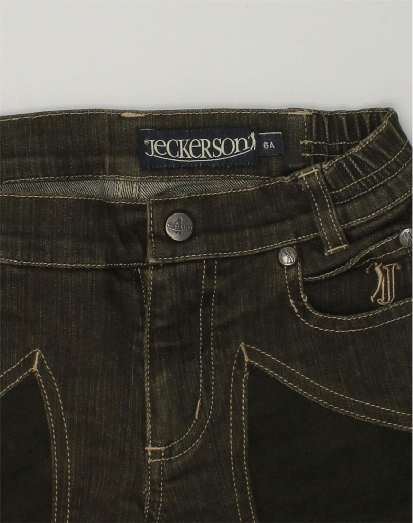 JECKERSON Boys Straight Jeans 5-6 Years W22 L20  Grey Cotton | Vintage Jeckerson | Thrift | Second-Hand Jeckerson | Used Clothing | Messina Hembry 