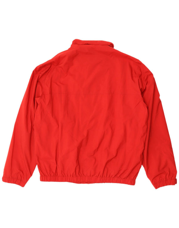 Lotto Mens Rain Jacket UK 46 3XL Red Nylon