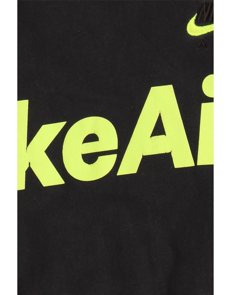 NIKE Mens Graphic T-Shirt Top XL Black Vintage Nike and Second-Hand Nike from Messina Hembry 