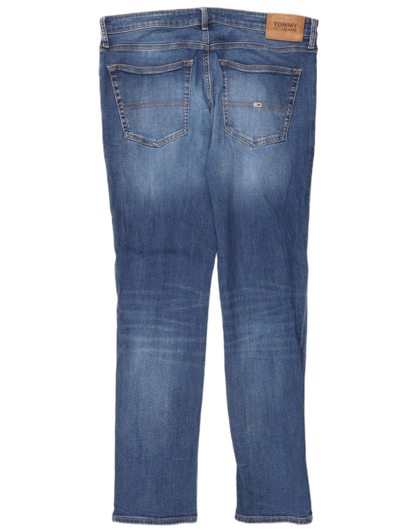 Tommy Hilfiger Mens Scanton Slim Jeans W36 L32 Blue Cotton