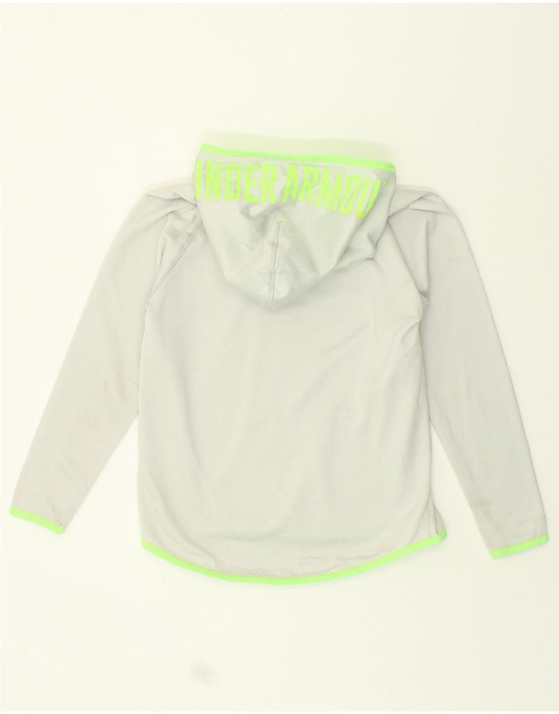 UNDER ARMOUR Boys Cold Gear Graphic Hoodie Jumper 14-15 Years Grey | Vintage Under Armour | Thrift | Second-Hand Under Armour | Used Clothing | Messina Hembry 