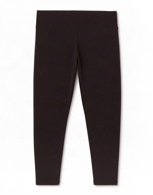 Calvin Klein Womens Crop Leggings UK 14 Large Black Cotton