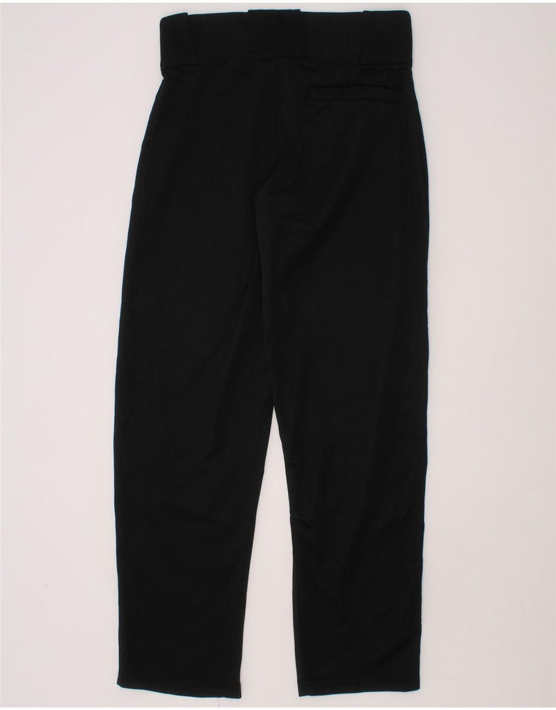 NIKE Girls Straight Trousers 9-10 Years Medium W24 L24 Black Polyester Vintage Nike and Second-Hand Nike from Messina Hembry 