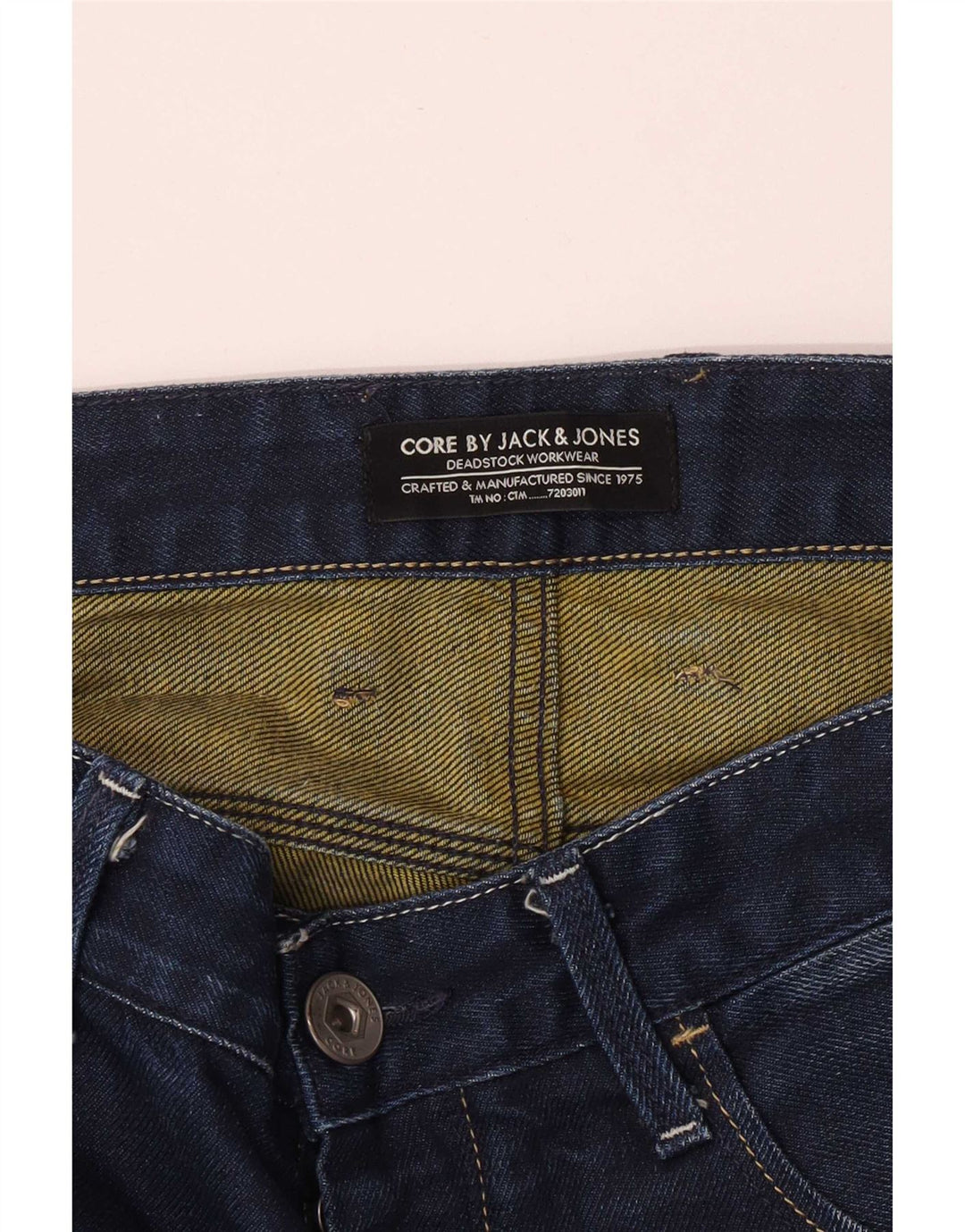 Jack & Jones Mens Slim Jeans W34 L31 Navy Blue