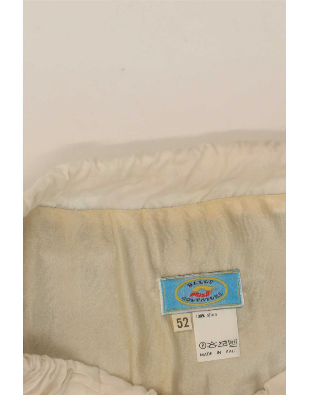 Vintage Mens Swimming Shorts IT 52 Large Multicoloured Colourblock Nylon
