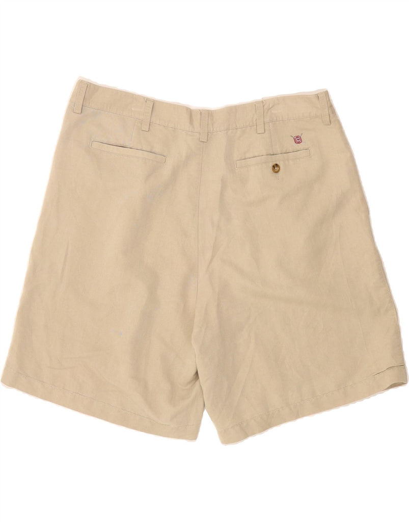 CHAPS Mens Chino Shorts W40 XL Beige Rayon Vintage Chaps and Second-Hand Chaps from Messina Hembry 