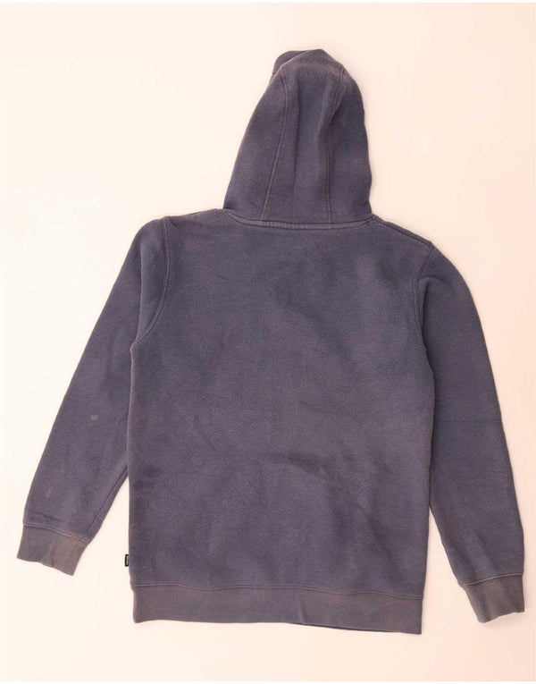 Rip Curl Boys Graphic Hoodie Jumper 13-14 Years Large Blue Cotton