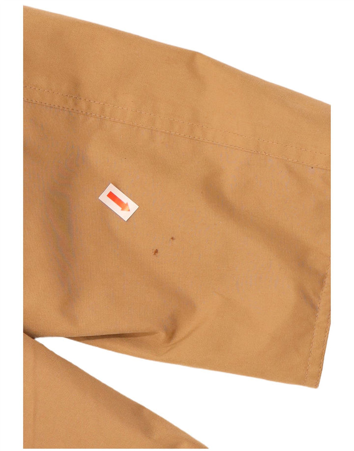 BARBOUR Womens Overcoat UK 20 2XL  Beige Colourblock