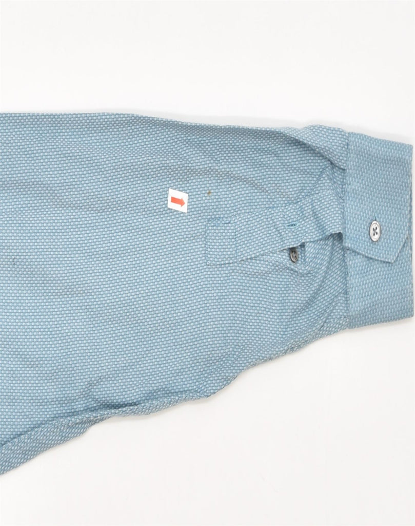 BANANA REPUBLIC Mens Shirt Medium Blue Cotton | Vintage | Thrift | Second-Hand | Used Clothing | Messina Hembry 