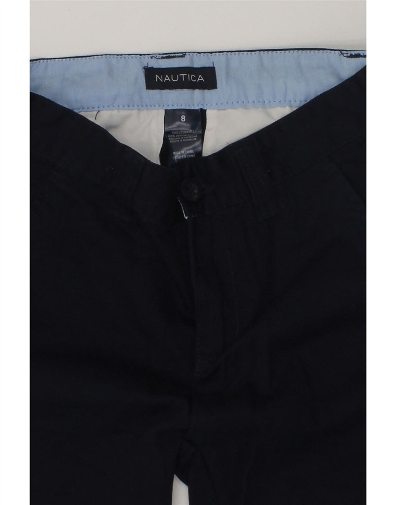 NAUTICA Boys Chino Shorts 7-8 Years W24  Navy Blue Cotton | Vintage Nautica | Thrift | Second-Hand Nautica | Used Clothing | Messina Hembry 