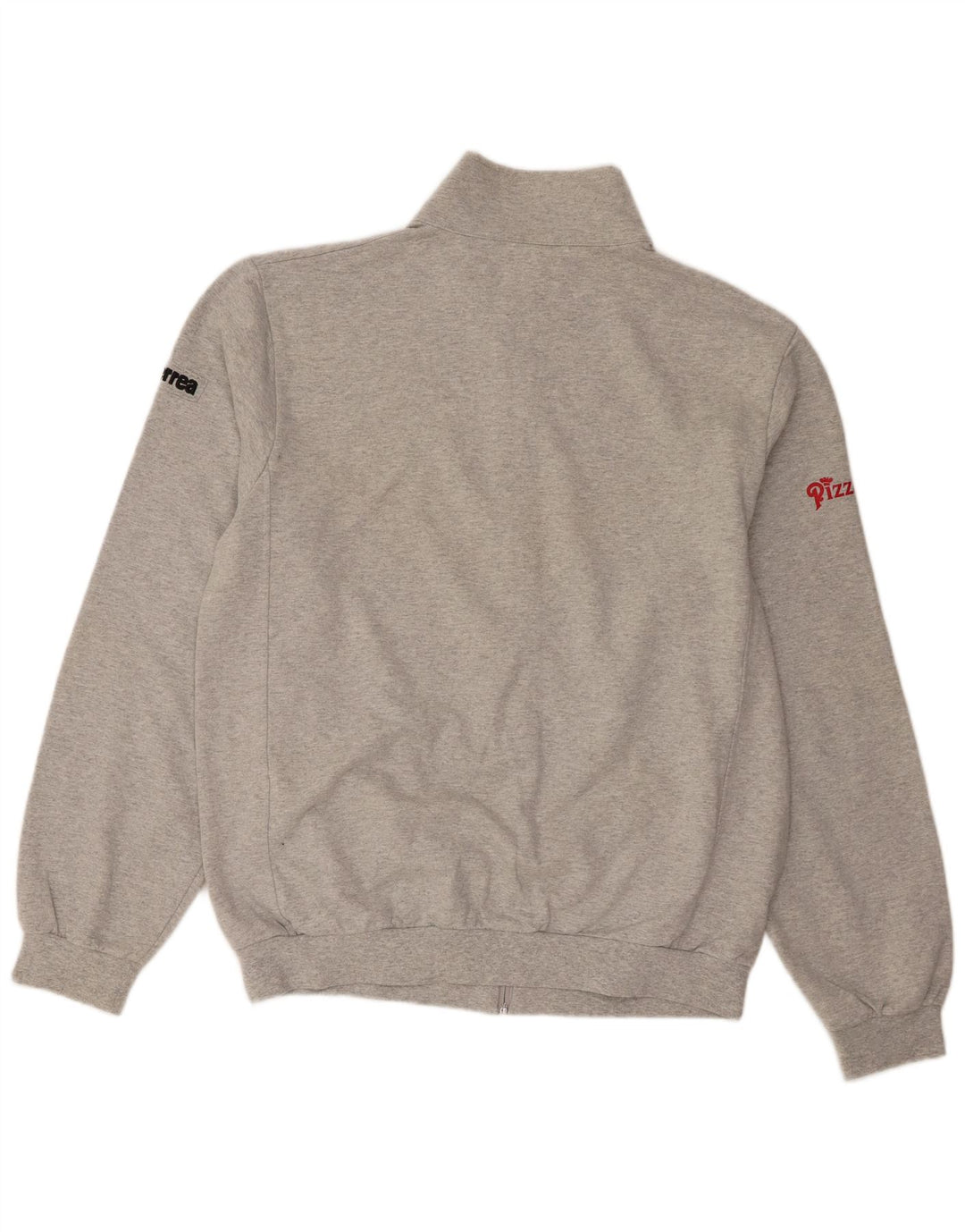 Errea Mens Graphic Tracksuit Top Jacket 3XL Grey Cotton