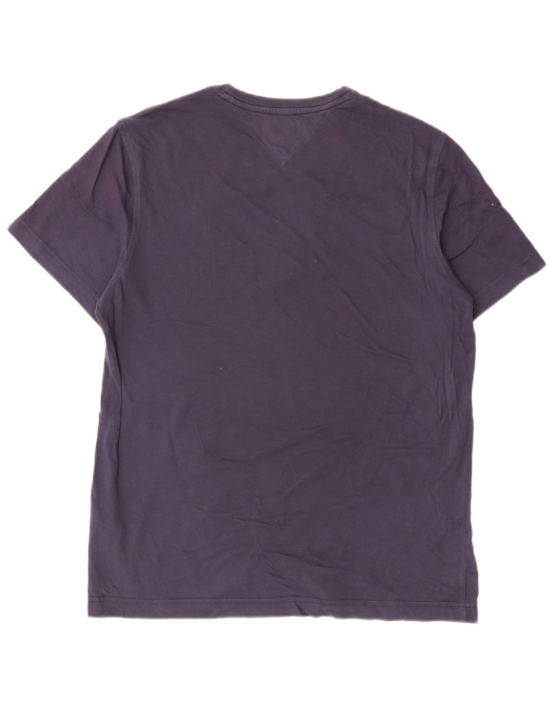 Tommy Hilfiger Mens T-Shirt Top Medium Navy Blue Cotton