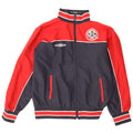 Umbro Mens Graphic Tracksuit Top Jacket Large Navy Blue Colourblock