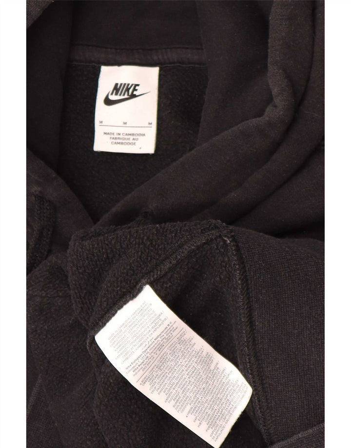 Nike Mens Loose Fit Hoodie Jumper Medium Black Cotton