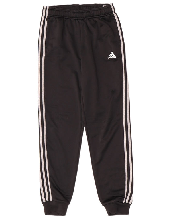 Adidas Boys Aeroready Tracksuit Trousers Joggers 13-14 Years Black