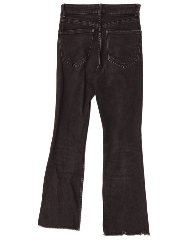 Zara Womens Bootcut Jeans EU 34 2XS W24 L25 Black