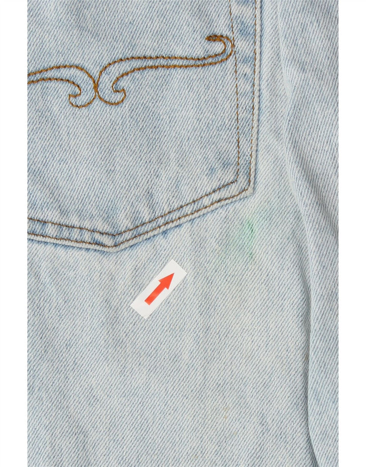 Charro Mens Straight Jeans W34 L29 Blue Cotton