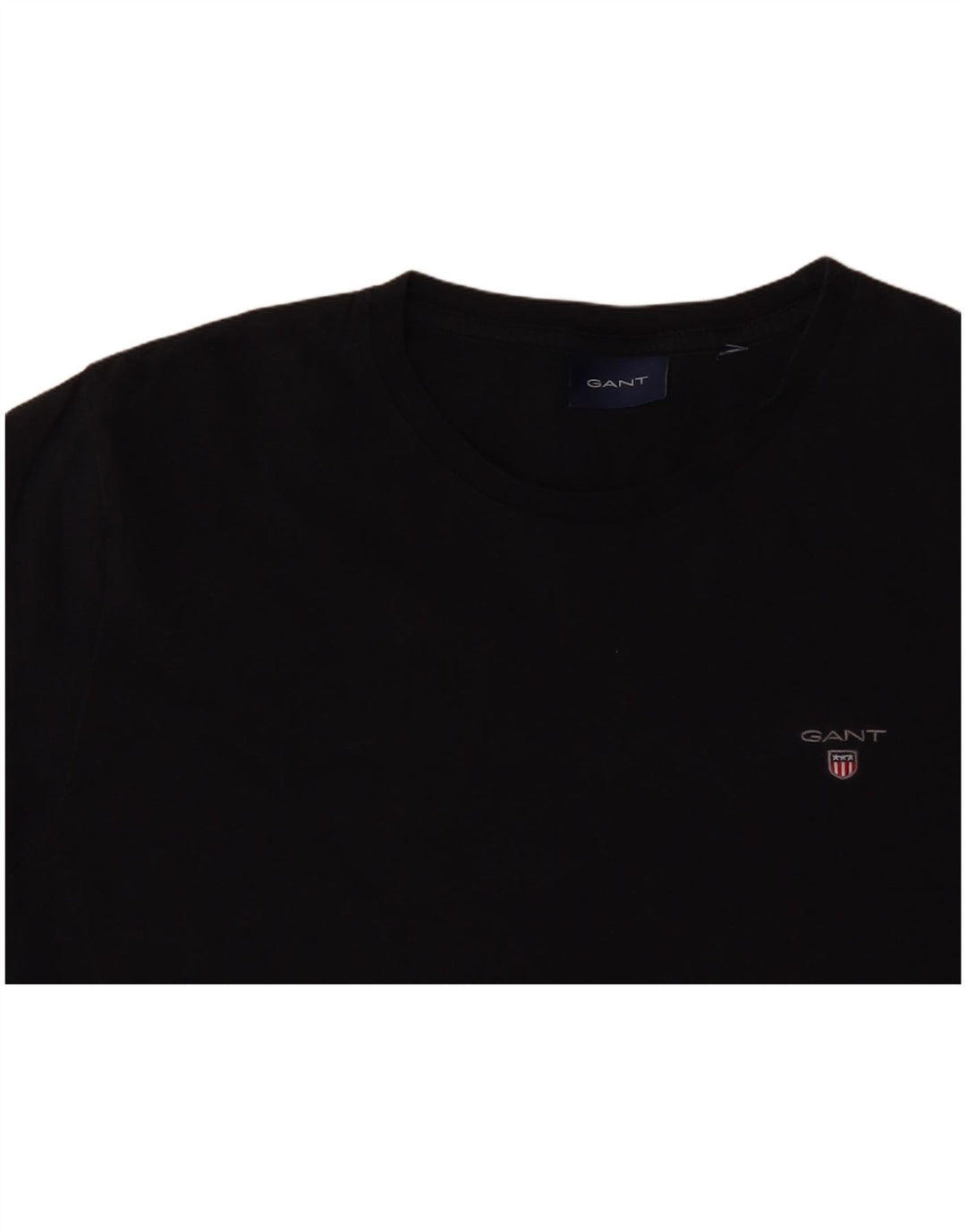GANT Mens T-Shirt Top Medium Navy Blue Cotton
