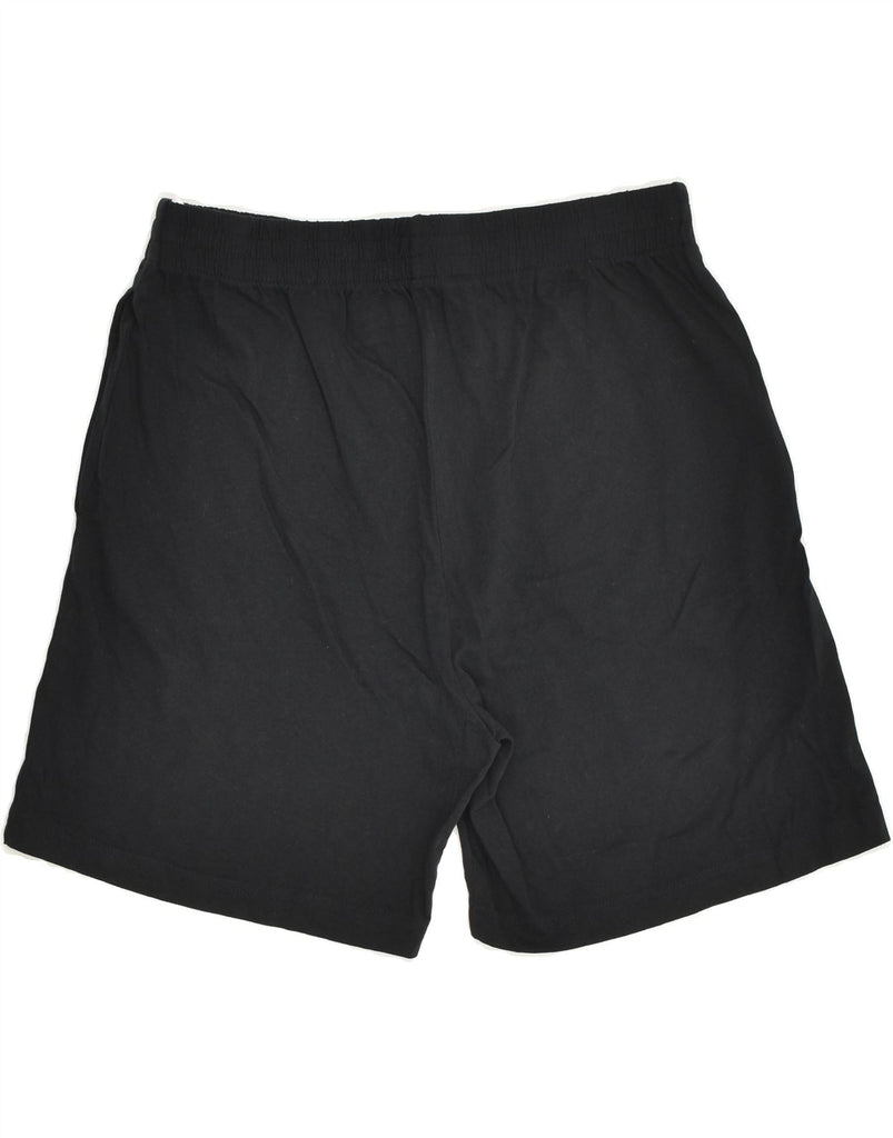 KAPPA Mens Sport Shorts Large Black Cotton | Vintage Kappa | Thrift | Second-Hand Kappa | Used Clothing | Messina Hembry 