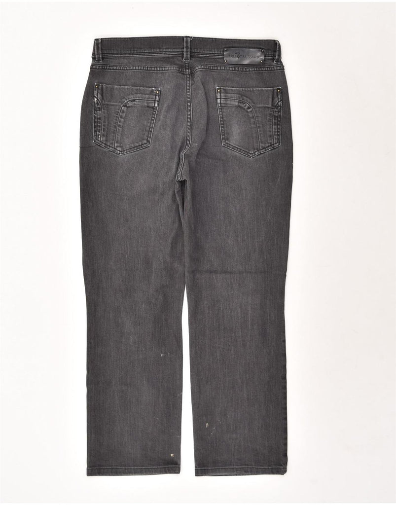 TRUSSARDI Womens Straight Jeans W32 L27 Grey | Vintage Trussardi | Thrift | Second-Hand Trussardi | Used Clothing | Messina Hembry 