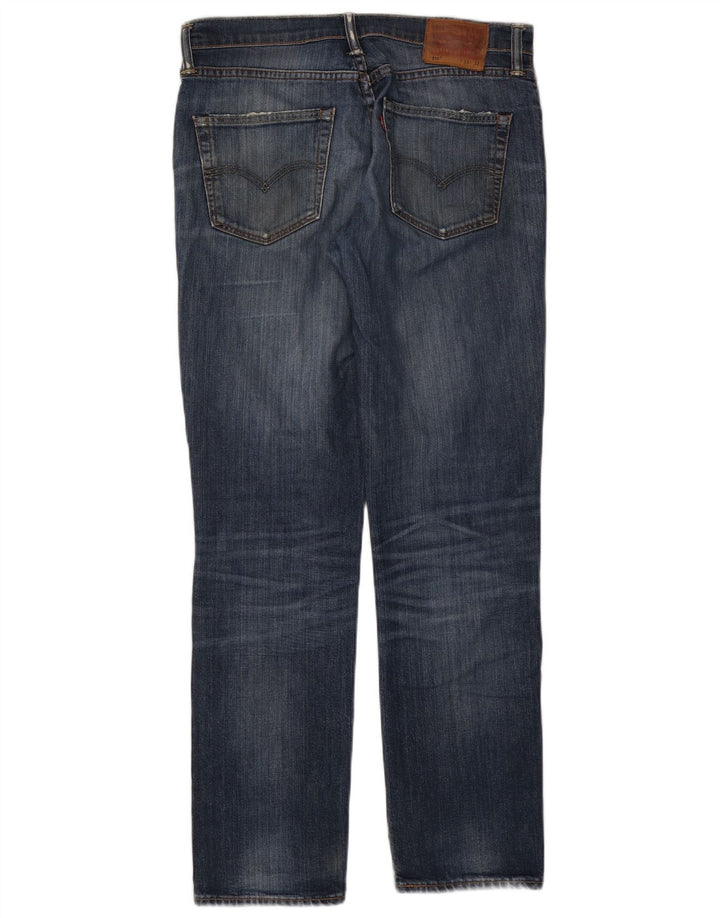 Levi's Mens 511 Distressed Slim Jeans W33 L32 Blue