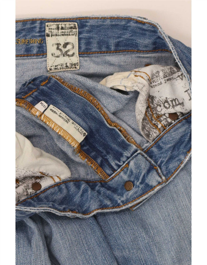 Volcom Mens Straight Jeans W32 L34 Blue