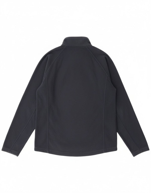 Berghaus Mens Zip Neck Fleece Jumper Small Navy Blue Polyester