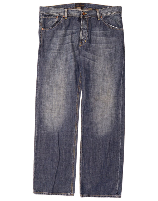Gant Mens Straight Jeans W36 L34 Blue