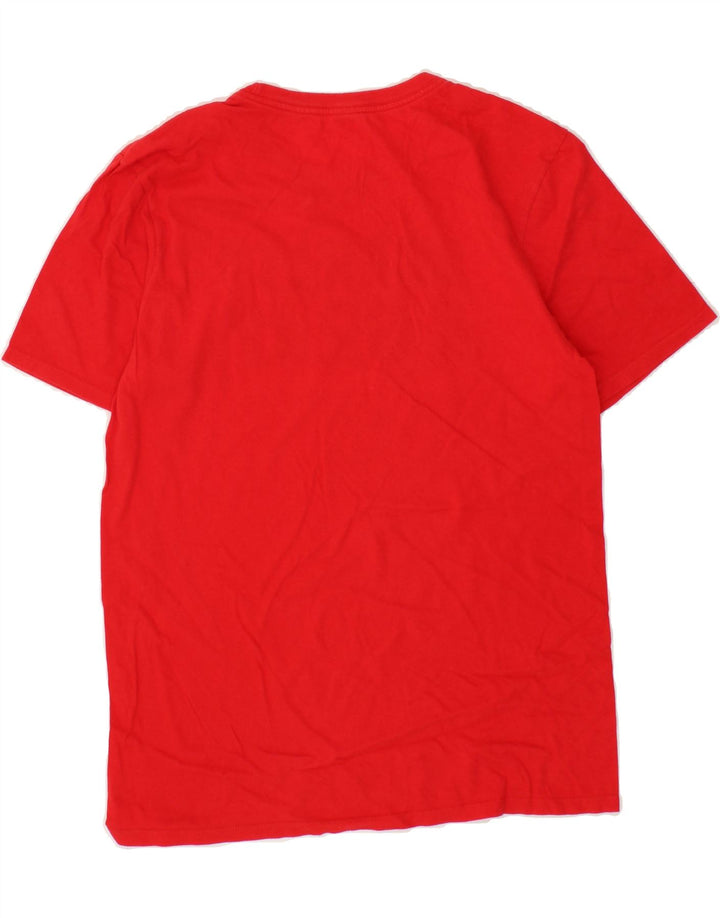 NIKE Mens Athletic Cut Graphic T-Shirt Top Small Red Cotton Vintage Nike and Second-Hand Nike from Messina Hembry 