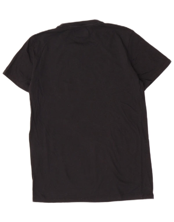 Emporio Armani Boys Graphic T-Shirt Top 15-16 Years Black