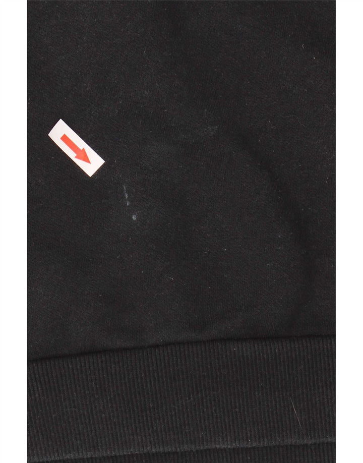 Puma Mens Graphic Sweatshirt Jumper Medium Black Cotton