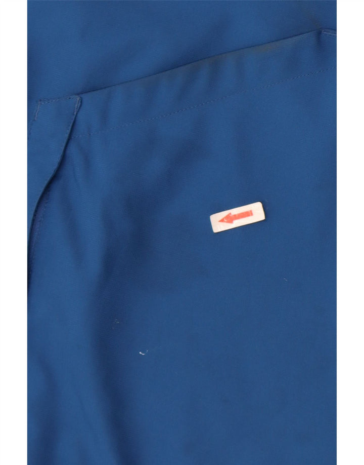 Adidas Mens Graphic Tracksuit Top Jacket UK 38/40 Medium Blue Colourblock